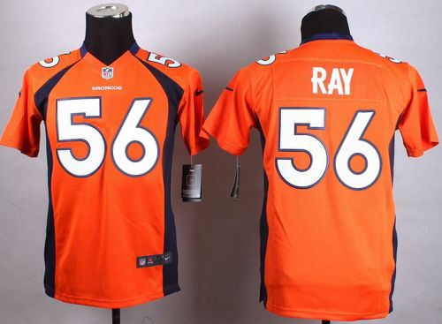 Youth Nike Broncos #56 Shane Ray Orange Team Color Stitched NFL New Elite Jersey