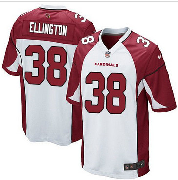 Youth Nike Cardinals #38 Andre Ellington White Stitched NFL Elite Jersey
