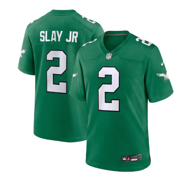 Youth Nike Darius Slay Jr. Kelly Green Philadelphia Eagles Alternate Player Game Jersey
