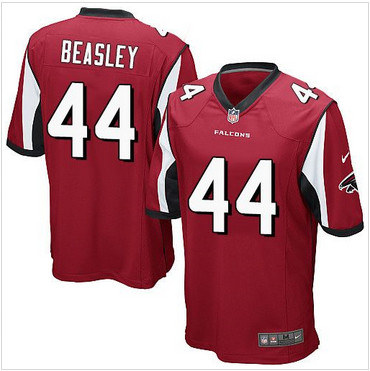Youth Nike Falcons #44 Vic Beasley Red Team Color Stitched NFL Elite Jersey
