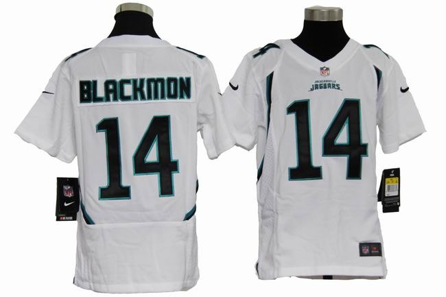 Youth NEW Jacksonville Jaguars 14 Justin Blackmon White Jerseys