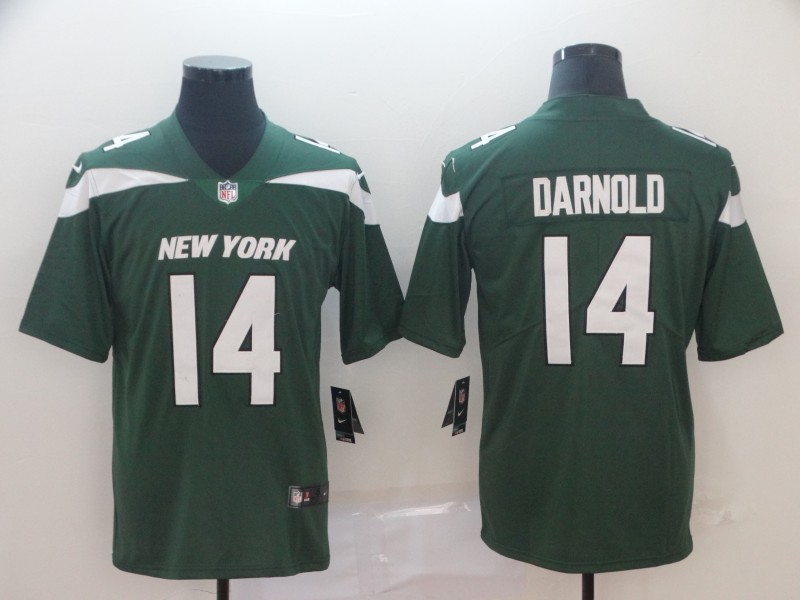 Youth Nike Jets 14 Sam Darnold Green Youth New 2019 Vapor Untouchable Limited Jersey