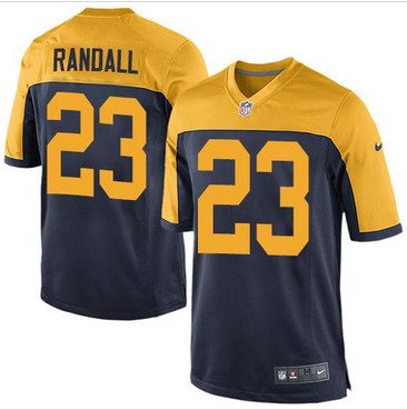 Youth Nike Packers #23 Damarious Randall Navy Blue Alternate Stitched NFL New Elite Jersey