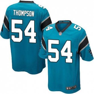 Youth Nike Panthers #54 Shaq Thompson Blue Alternate Stitched NFL Elite jersey