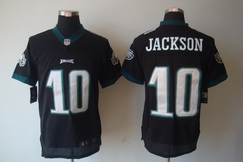 Youth NEW NFL Philadelphia Eagles 10 DeSean Jackson Black Jerseys