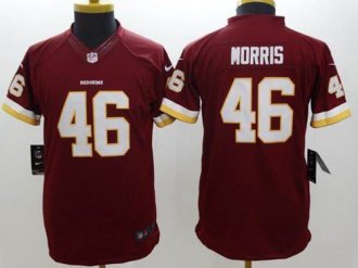 Youth Nike Redskins #46 Alfred Morris Burgundy Red Team Color NFL New Limited Jersey