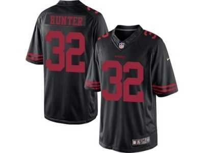 Youth Nike San Francisco 49ers #32 Kendall Hunter Black NFL Jersey