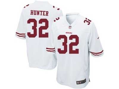Youth Nike San Francisco 49ers #32 Kendall Hunter White NFL Jersey