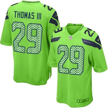 Youth Nike Seattle Seahawks #29 Earl Thomas III Green Alternate Elite Jersey