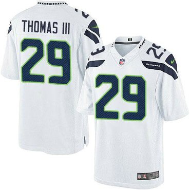 Youth Nike Seattle Seahawks #29 Earl Thomas III White NFL Elite Jersey