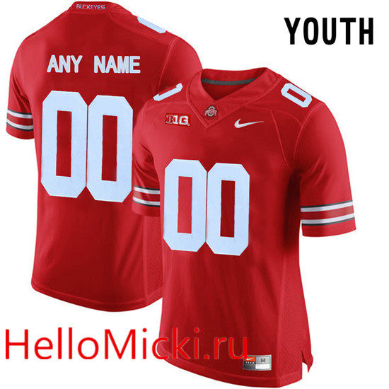 Youth Ohio State Buckeyes Custom Jerome Baker Jamarco Jones Tyquan Lewis Malik Barrow Billy Price Damon Webb Michael Hill 