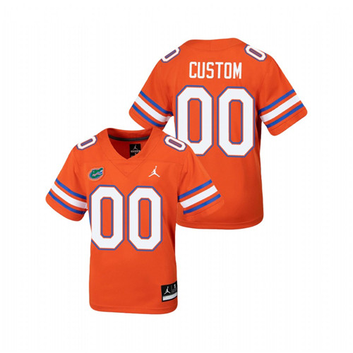 Youth Orange Florida Gators Custom Untouchable Football Jerseys