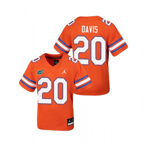 Youth Orange Florida Gators Malik Davis Untouchable Football Jersey