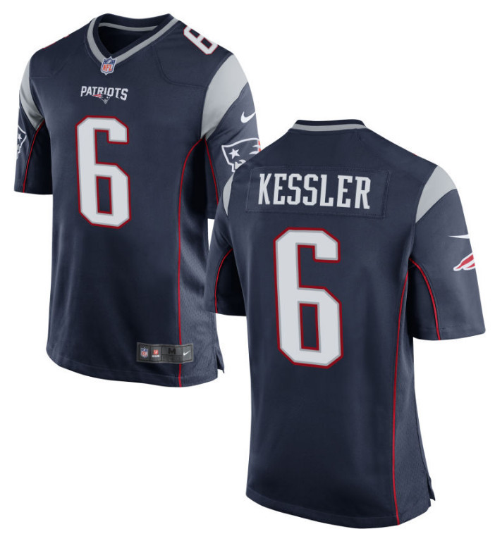 Youth Patriots #6 Cody Kessler Navy Blue Team Football Vapor Untouchable Youth  Jersey