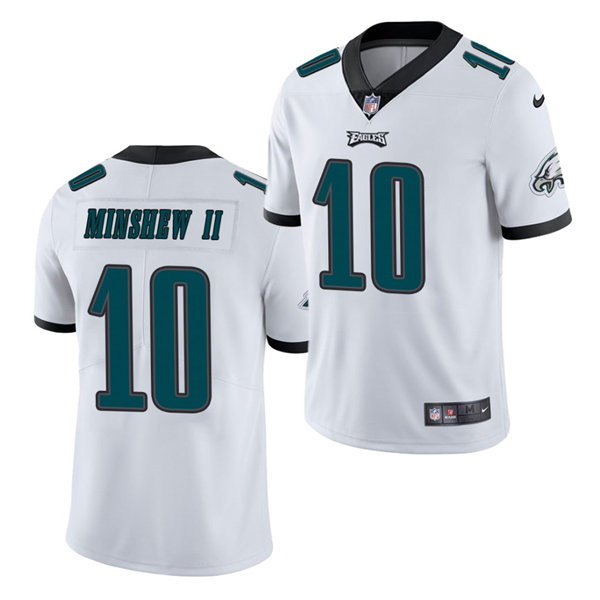Youth Philadelphia Eagles #10 Gardner Minshew II Nike White Limited Jersey