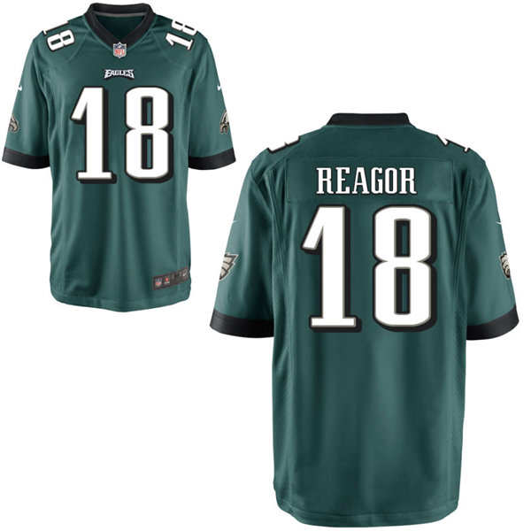 Youth Philadelphia Eagles #18 Jalen Reagor Nike Midnight Green Limited Jersey