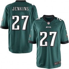 Youth Philadelphia Eagles #27 Malcolm Jenkins Team Color Game Jersey