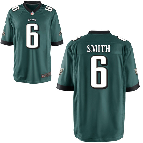 Youth Philadelphia Eagles #6 DeVonta Smith Nike Midnight Green Limited Jersey