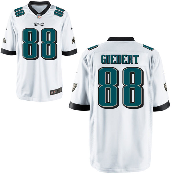 Youth Philadelphia Eagles #88 Dallas Goedert Nike White Limited Jersey