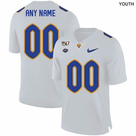 Youth Pittsburgh Panthers Custom Chris Doleman Mike Ditka Kenny Pickett Joey Yellen Elliot Donald Nike 2020 White Football Jerse