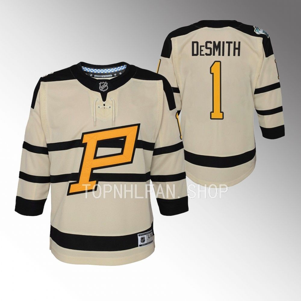 Youth Pittsburgh Penguins Casey DeSmith 2023 Winter Classic Premier Jersey