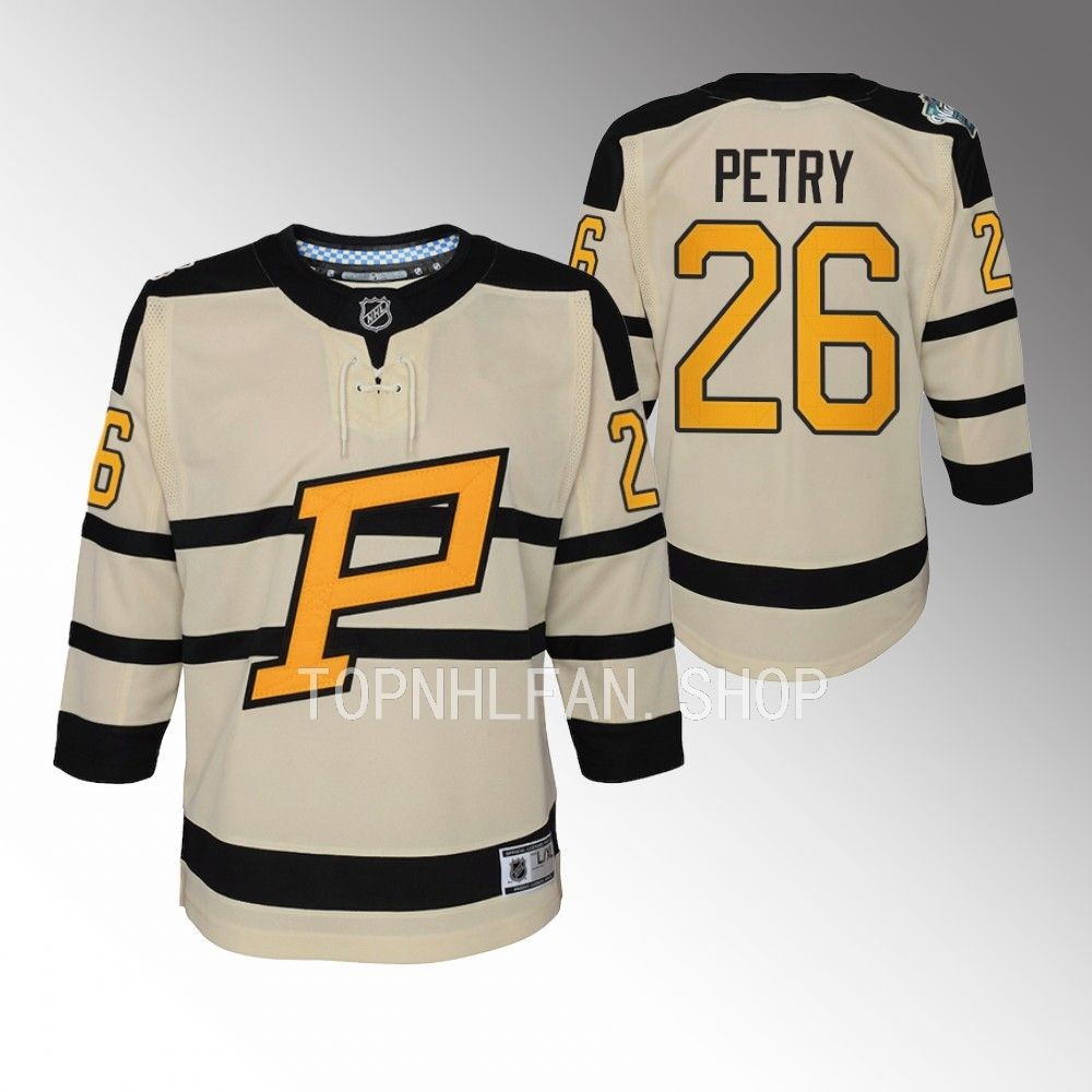 Youth Pittsburgh Penguins Jeff Petry 2023 Winter Classic Premier Jersey