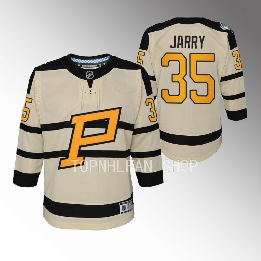 Youth Pittsburgh Penguins Tristan Jarry 2023 Winter Classic Premier Jersey