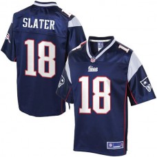 Youth Pro Line New England Patriots #18 Matthew Slater Navy Blue Jersey