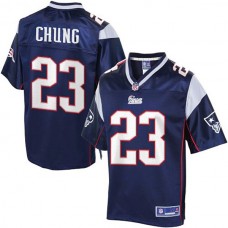 Youth Pro Line New England Patriots #23 Patrick Chung Navy Blue Jersey