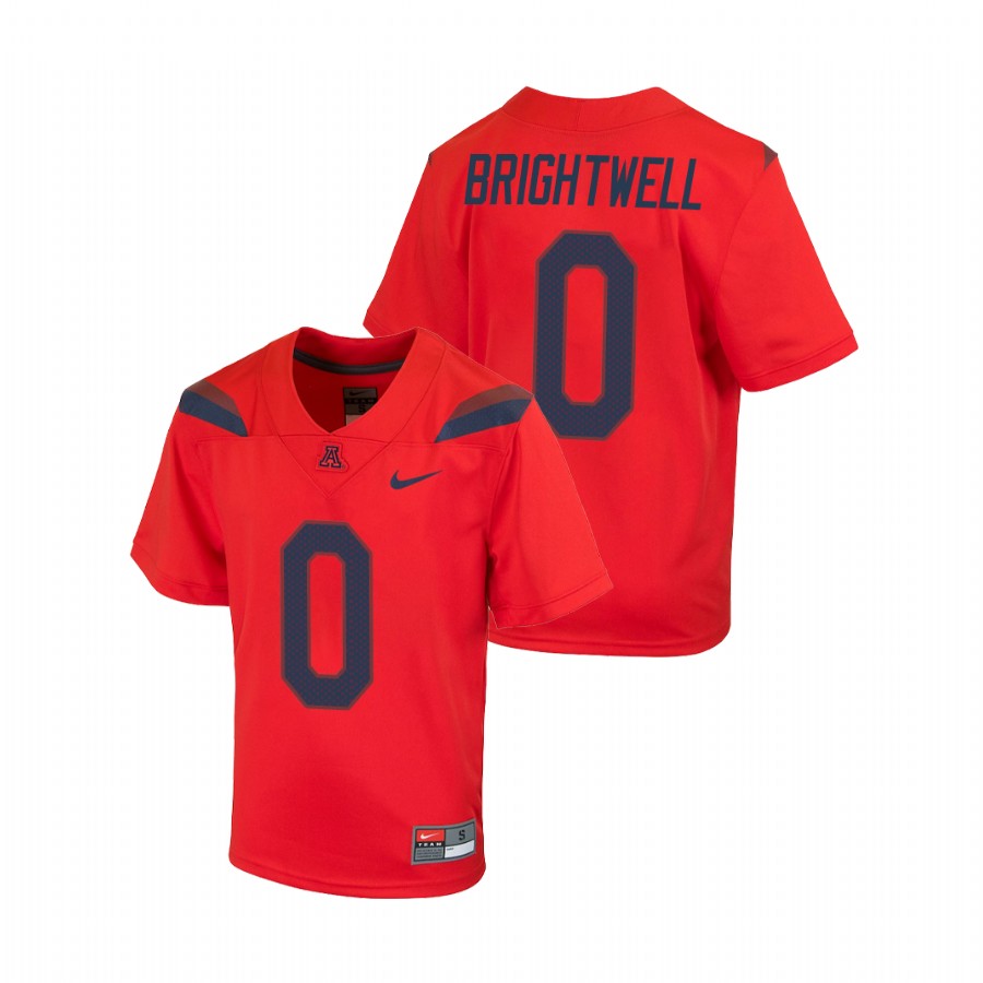 Youth Red Arizona Wildcats Gary Brightwell Replica Football Jersey