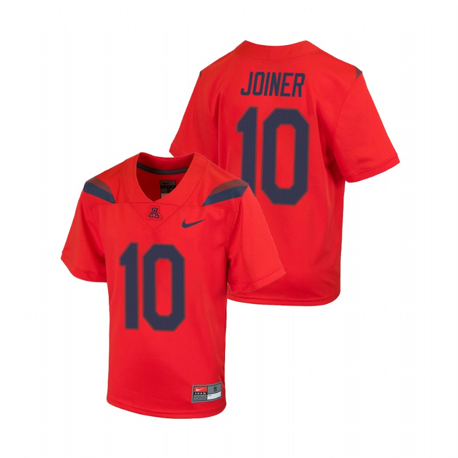 Youth Red Arizona Wildcats Jamarye Joiner Replica Football Jersey