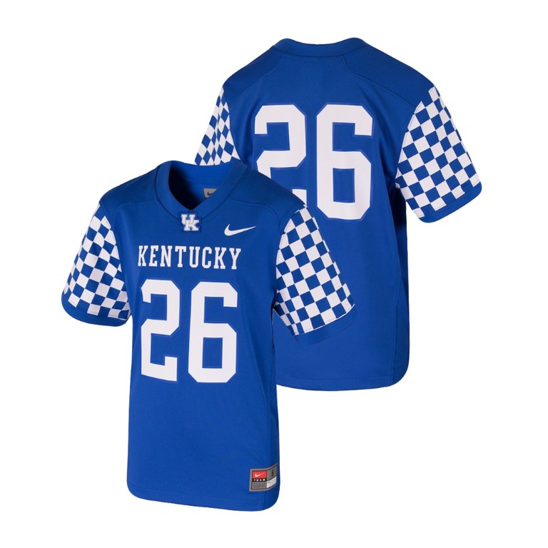 Youth Royal Nike College Football Kentucky Wildcats Team Replica Jersey