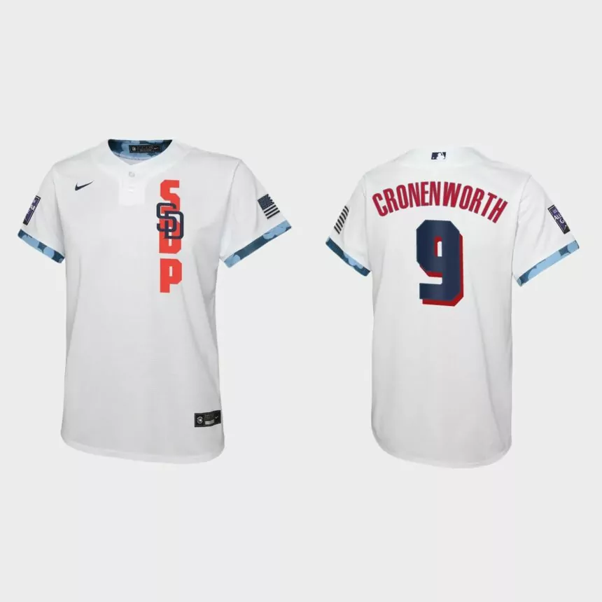 Youth San Diego Padres Jake Cronenworth White 2021 MLB All-Star Game Jersey