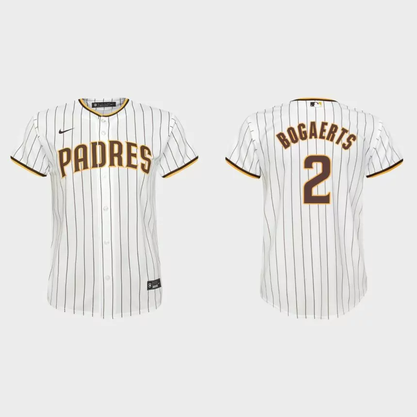 Youth San Diego Padres Xander Bogaerts White Replica Home Jerse