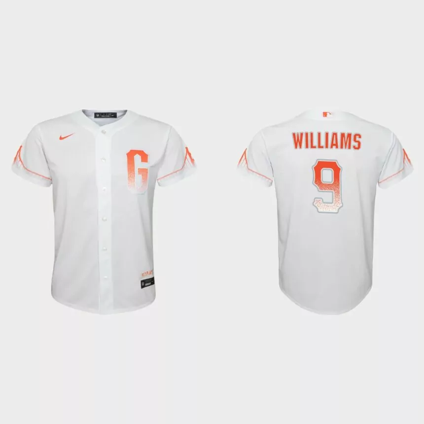 Youth San Francisco Giants Matt Williams White 2021 City Connect Replica Jersey