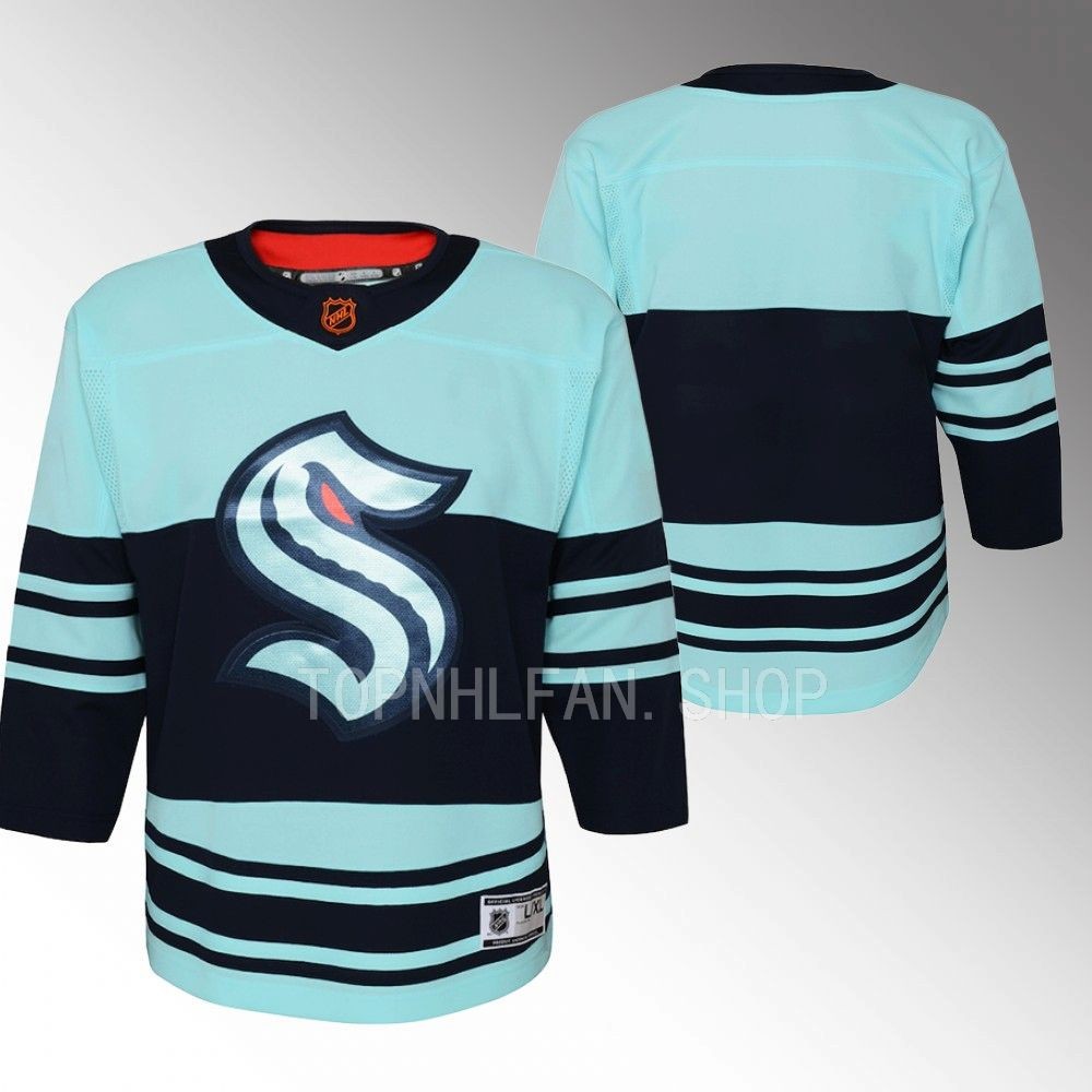 Youth Seattle Kraken Special Edition 2.0 Teal Jersey Premier