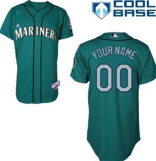 Youth Seattle Mariners Customized Green Jersey