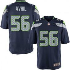 Youth Seattle Seahawks #56 Cliff Avril Team Color Game Jersey