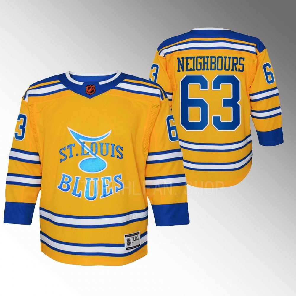 Youth St. Louis Blues Jake Neighbours 2022 Special Edition 2.0 Replica Jersey