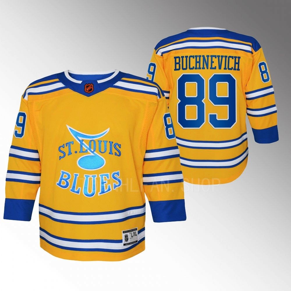 Youth St. Louis Blues Pavel Buchnevich 2022 Special Edition 2.0 Replica Jersey