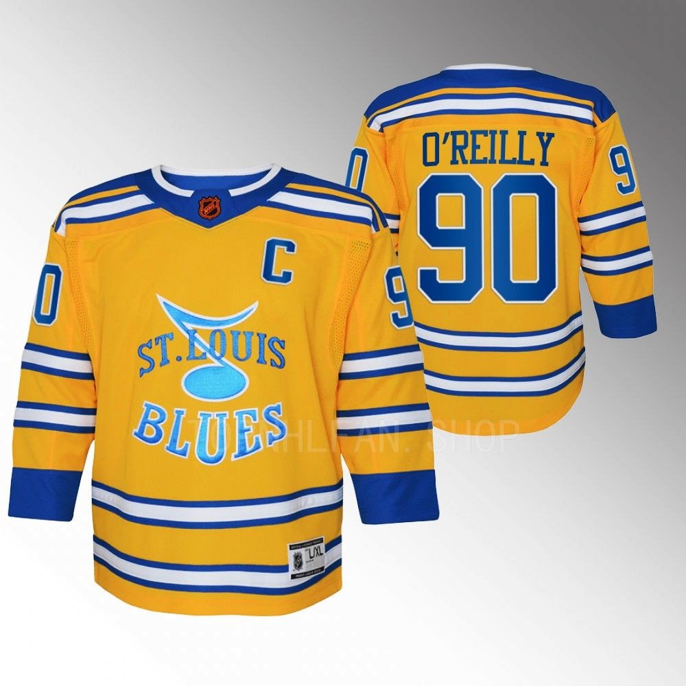 Youth St. Louis Blues Ryan O'Reilly 2022 Special Edition 2.0 Replica Jersey