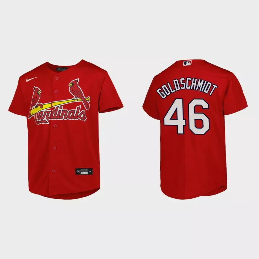 Youth St. Louis Cardinals Paul Goldschmidt Red Replica Jersey
