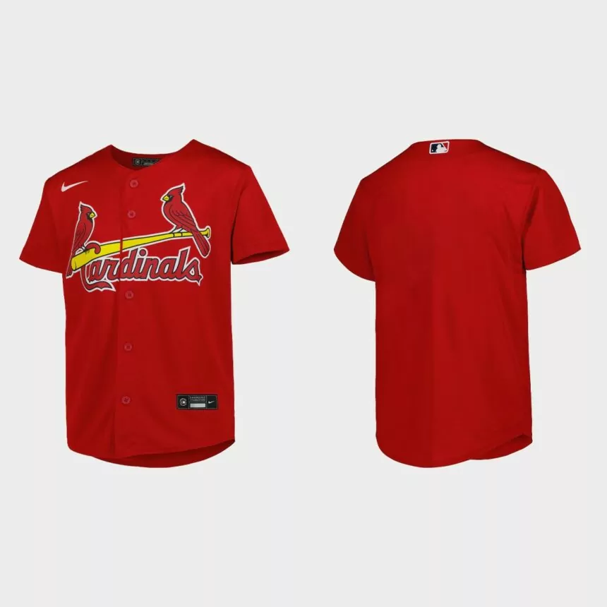Youth St. Louis Cardinals Red Replica Jersey