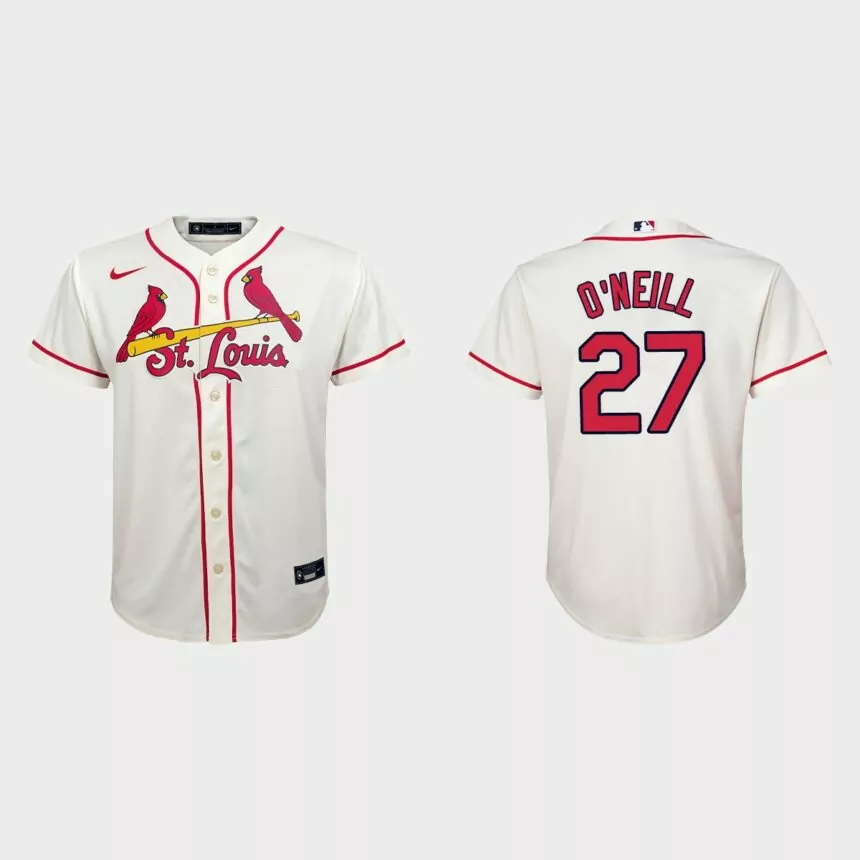 Youth St. Louis Cardinals Tyler O’Neill Cream Re