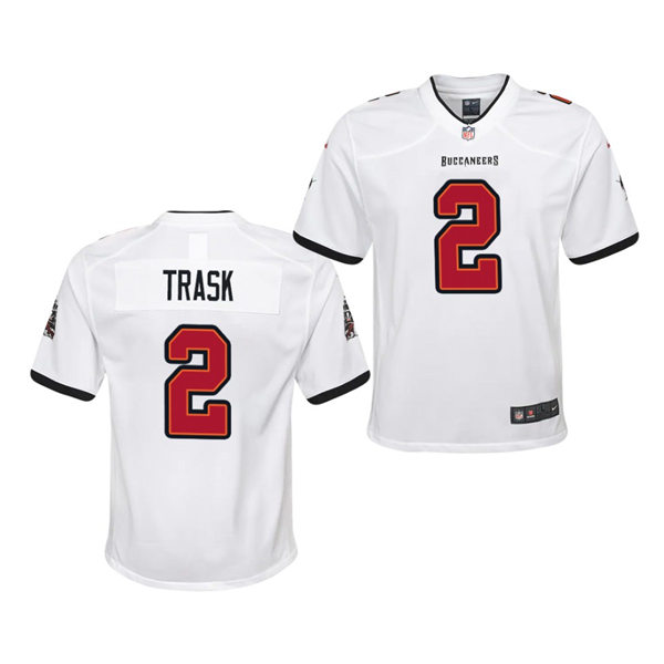 Youth Tampa Bay Buccaneers #2 Kyle Trask Nike Home Red Limited Jerse