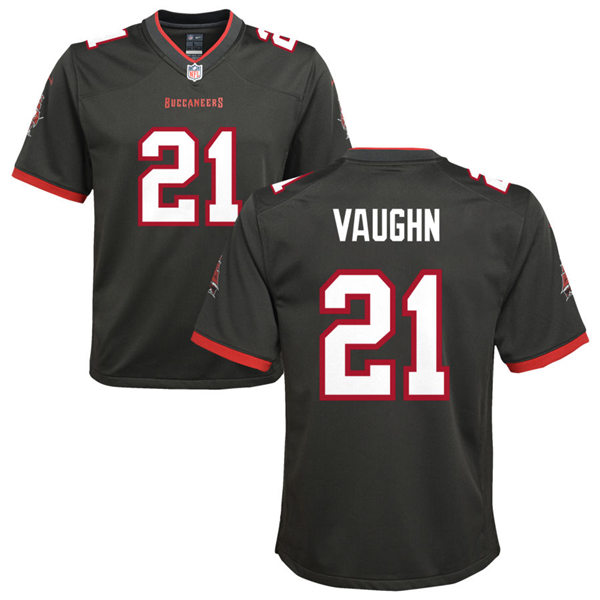 Youth Tampa Bay Buccaneers #21 Ke'Shawn Vaughn Nike Pewter Alternate Limited Jerse