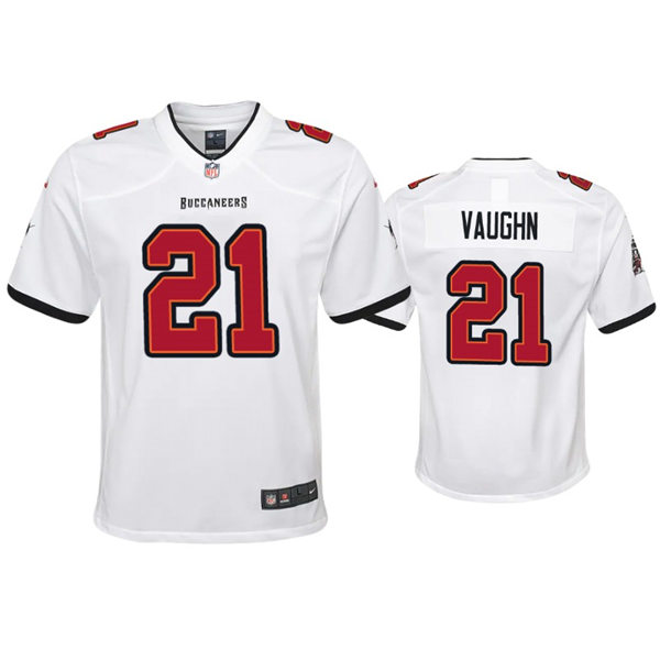 Youth Tampa Bay Buccaneers #21 Ke'Shawn Vaughn Nike White Limited Jersey