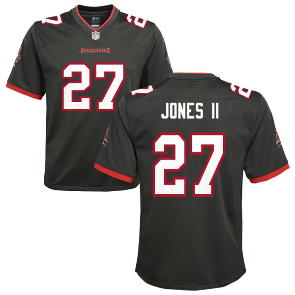 Youth Tampa Bay Buccaneers #27 Ronald Jones II Nike Pewter Alternate Limited Jersey