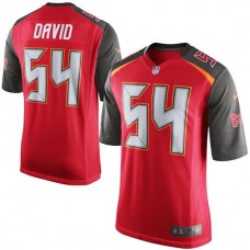 Youth Tampa Bay Buccaneers #54 Lavonte David Red Team Color Game Jersey