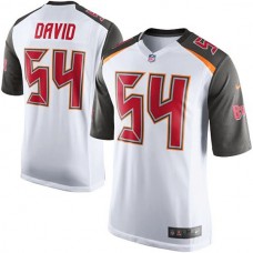Youth Tampa Bay Buccaneers #54 Lavonte David White Game Jersey
